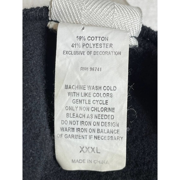 Self❤️ Esteem Black Sweatshirt with WARRIOR Across the Front. Size XXXL * - Picture 6 of 6